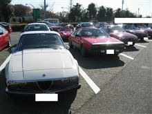 alfaromeo duetto 1750 spider 2013ラスト朝カフェ! alfaromeo duetto 1750 spider 2013ラスト朝カフェ!