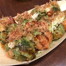 クリスマスだね｢たこ焼き｣とか｢バース｣とか･･･くに散歩