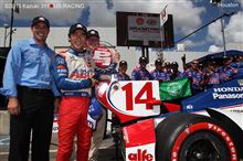 琢磨、来季もAJフォイト・レーシングよりインディカー参戦！