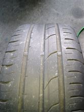 タイヤ摩耗状態　Continental　ContiPremiumContact2 @ 1.4Sport 