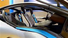 BMW i8 Concept を実際に見てみると・・・・・