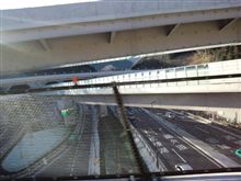 圏央道 建設現場 荷卸し終了