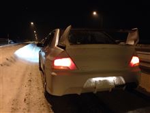 エボⅨ GT、雪上シェイクダウン