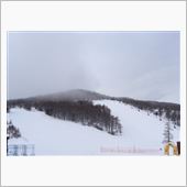 おはよ、雪山行脚２日目。