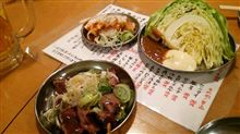 応援仲間と飲み会