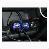 USB充電とか…