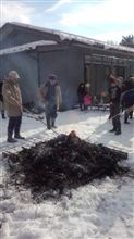 町内の「さいの神」行事に行って来ました。