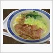 サッポロ一番塩らーめん ネギベーコントッピング ゴマ増量
