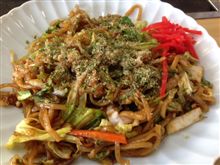 焼きそば二皿^ ^;
