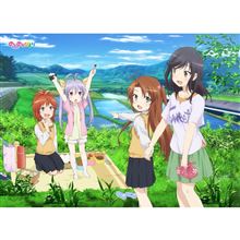 【のんのんびより】新作グッズ『もふもふひざ掛け ピクニック柄』の絵柄が可愛いくて癒される・・・画像だけでも心洗われるわ(*&#180;ω｀*)【画像あり】