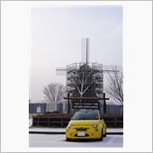 雪の風車に行ってきました