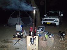 薪ストーブ　タープに入れてみたよ(^o^)丿ソロキャンプ＠パインウッドキャンプ場。（前編）