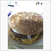 ダイナーダブルビーフ食べてみ ...