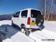 雪にまみれて… ヾ(*ΦωΦ)ﾉ ヒャッホウ！