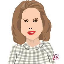 今日は暴力オババのデヴィ夫人。アハハハ〜！