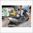 アドレス　V125G　エンジン関連のメンテナンス