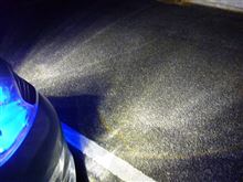 50W　LEDフォグ夜間点灯～