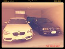 BMW 1series 318ti ★ 新 旧 