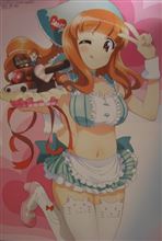 【ガールズ＆パンツァー】メガマガピンナップのヘソ出しウェイトレス姿のさおりんエロ可愛すぎやだもー ＆ 公式絵では初と思われるダー様の髪下ろし姿(｀・ω・&#180;)