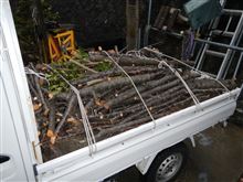 薪ストーブ用　とりあえず桜木１回目です