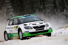 ERC 第2戦ラリーリエパーヤ　デイ２
