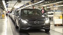 新型CクラスW205量産1号車がラインオフ