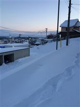 ー１１℃の朝