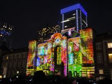 東京駅のイルミネーション2012