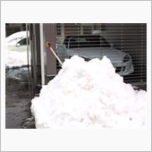 雪かき終了！