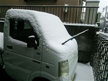 大雪の後で