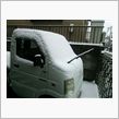大雪の後で