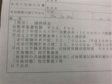 車検証の記載内容に新たな項目が