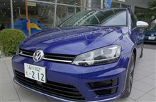 新型ゴルフRに試乗できた! (^_^)/ 新型ゴルフRに試乗できた! (^_^)/