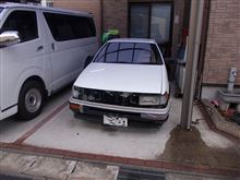 AE86 フレーム修正に出してきた。