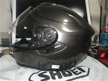 お疲れちゃん！新しいヘルメット購入・・・。