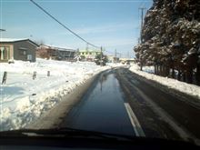 まさかの積雪と廃ゼット