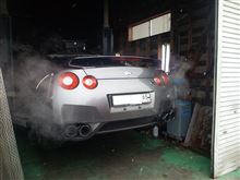 ☆　ＣＲＵＩＳＥ Ｒ３５エンジン始動！　☆