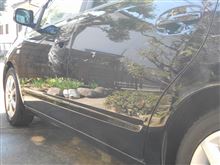 洗車。