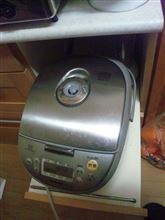 増税前に交替です（炊飯器）