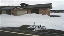 自転車試走。