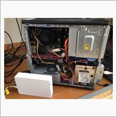 ハードディスク交換＆OS入れ ...