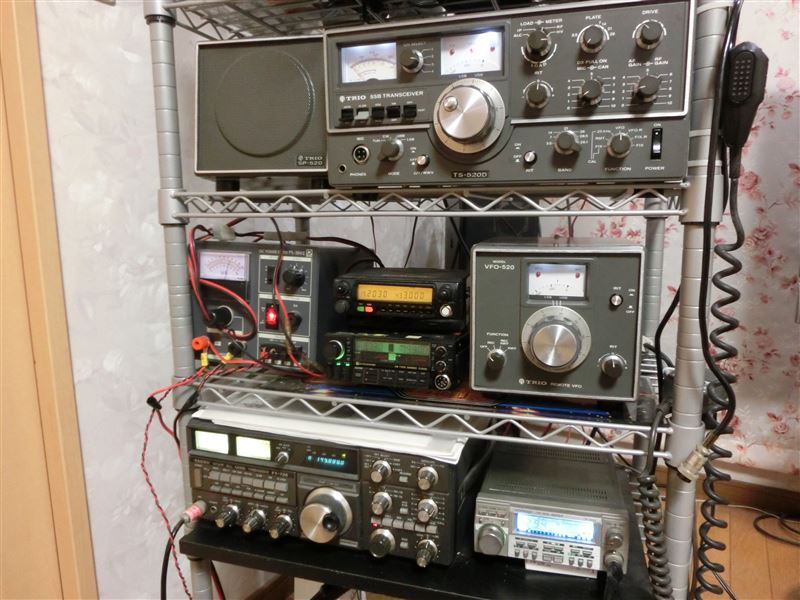 TRIO TS-520D リフレッシュ|MONSTERの移動運用記のブログ TRIO TS-520D リフレッシュ|MONSTERの移動運用記のブログ