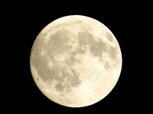 夜空に輝くお月様♪