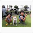 母と愛犬ロンの物語