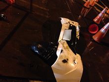 近所で大惨事（汗