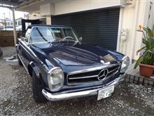 Benz230SL ☆ 終わった～