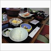 朝は・・・