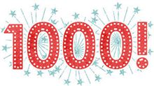 おおおおお！（＠＾０＾＠）1,000人ですか？お友達ですよ！よろしくお願いします♪ 第２弾