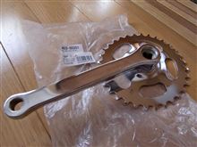 娘の通学自転車の修理（曲がったクランクの交換）