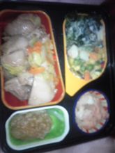 今日の宅配弁当(^o^)b